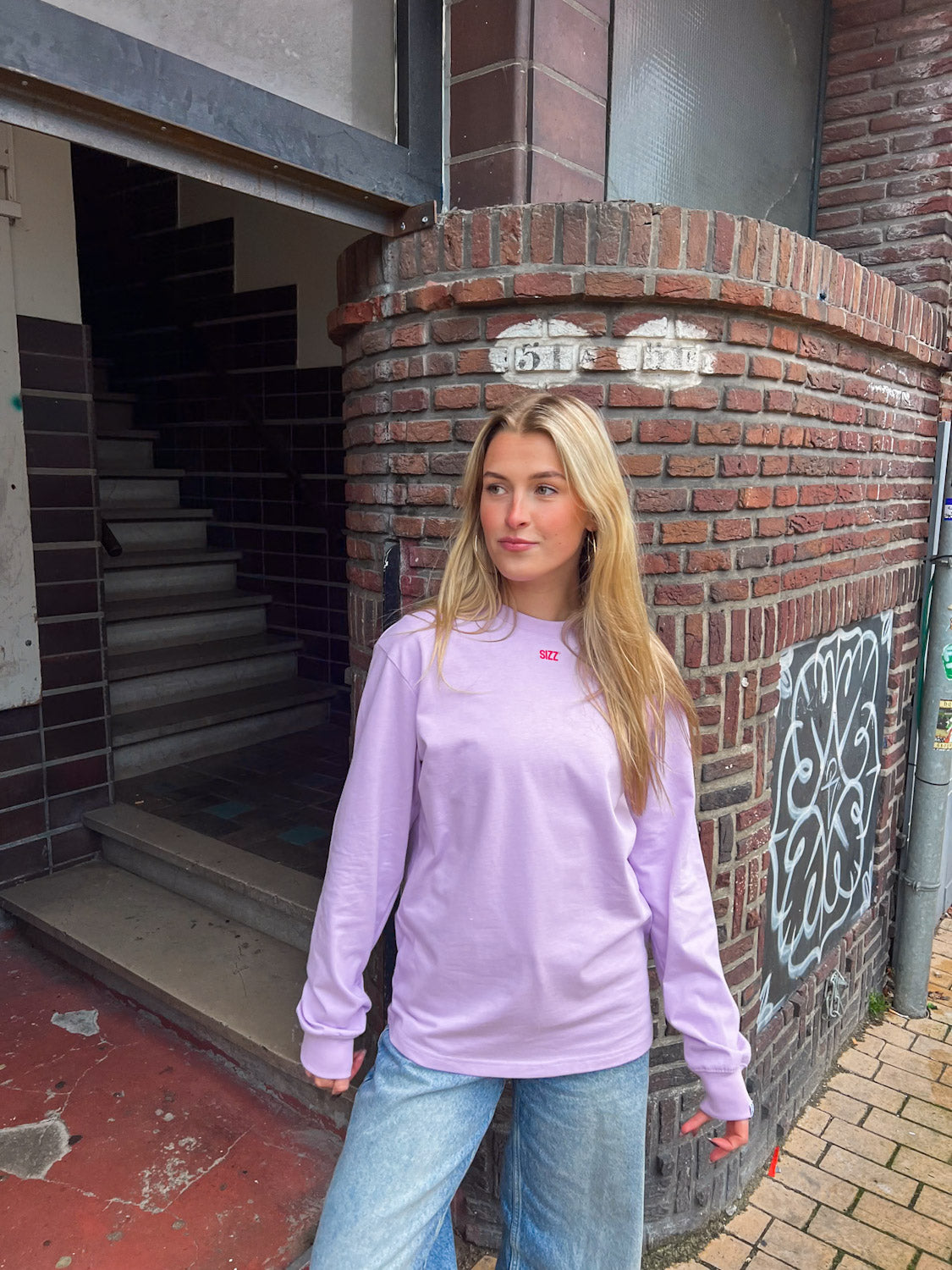 The Galactic Longsleeve Lilac