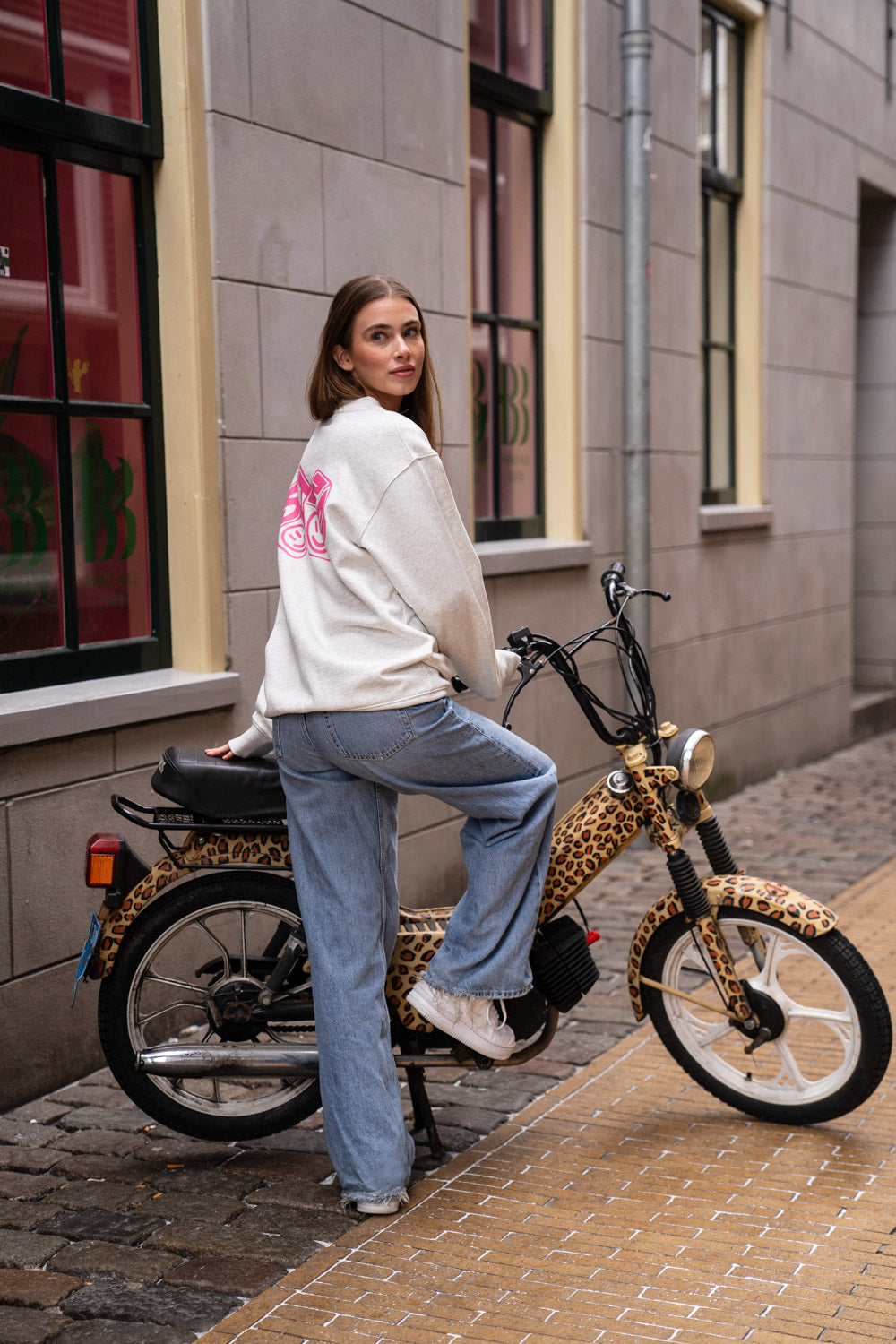 SIZZ Cubes Pullover Grau