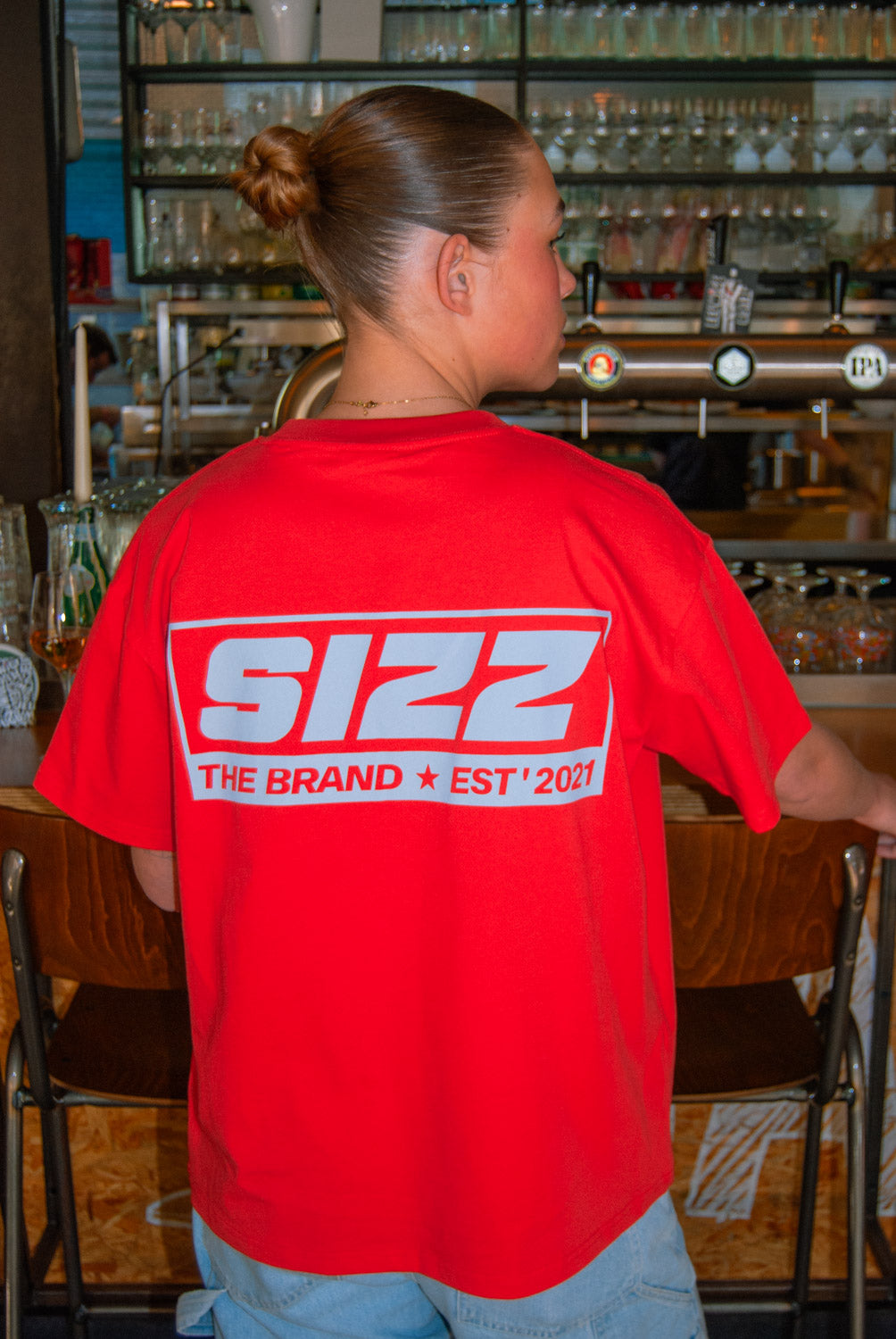SIZZ Box T-Shirt Rot