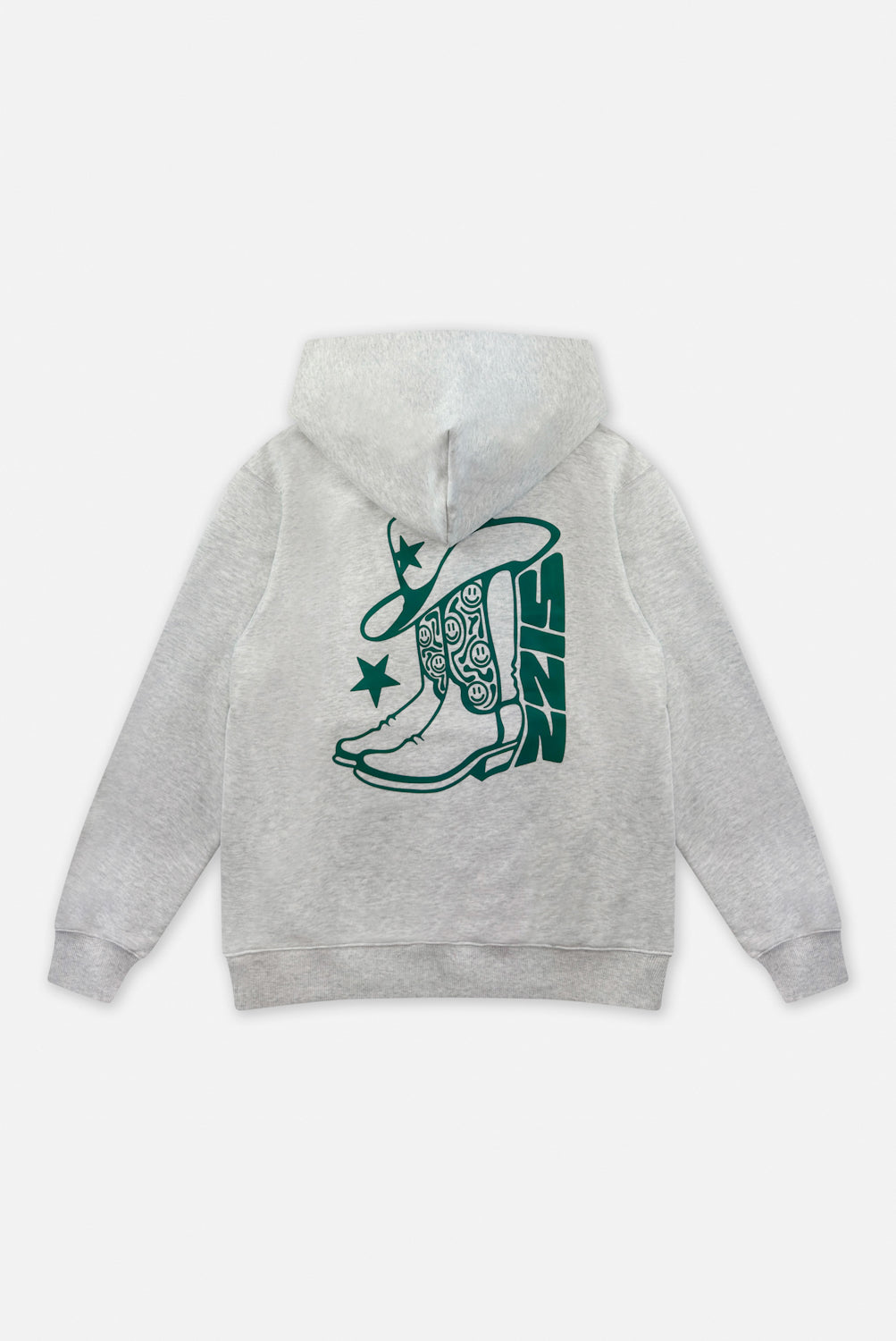 The Cowboy Kapuzenpullover Grau