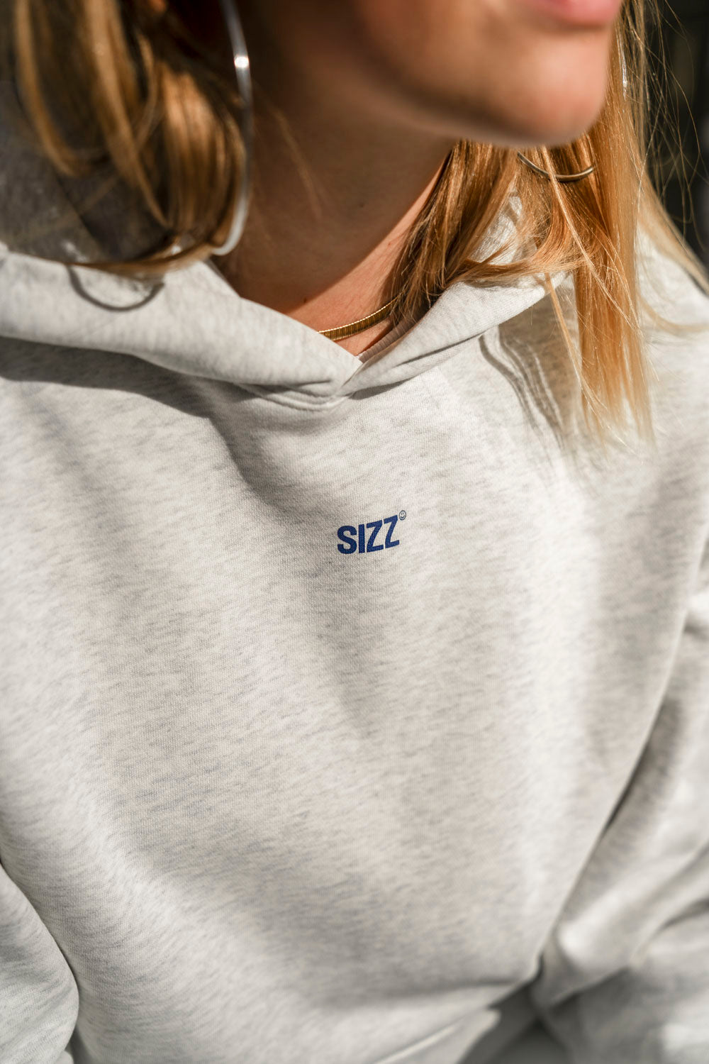 SIZZ Music Kapuzenpullover Grau