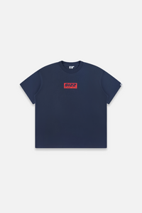 SIZZ Box T-Shirt Dunkelblau