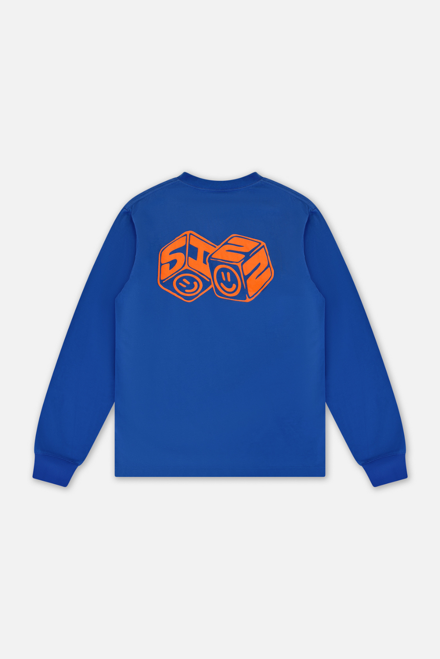 SIZZ Cubes Longsleeve Blue