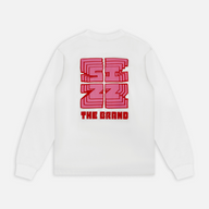 SIZZ Retro Longsleeve White