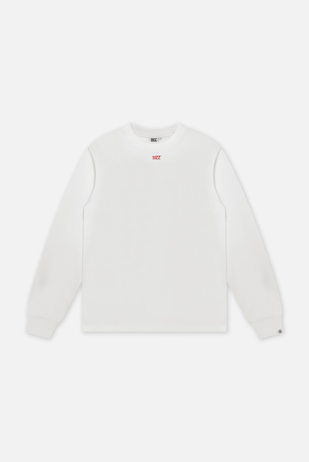 SIZZ Retro Longsleeve White