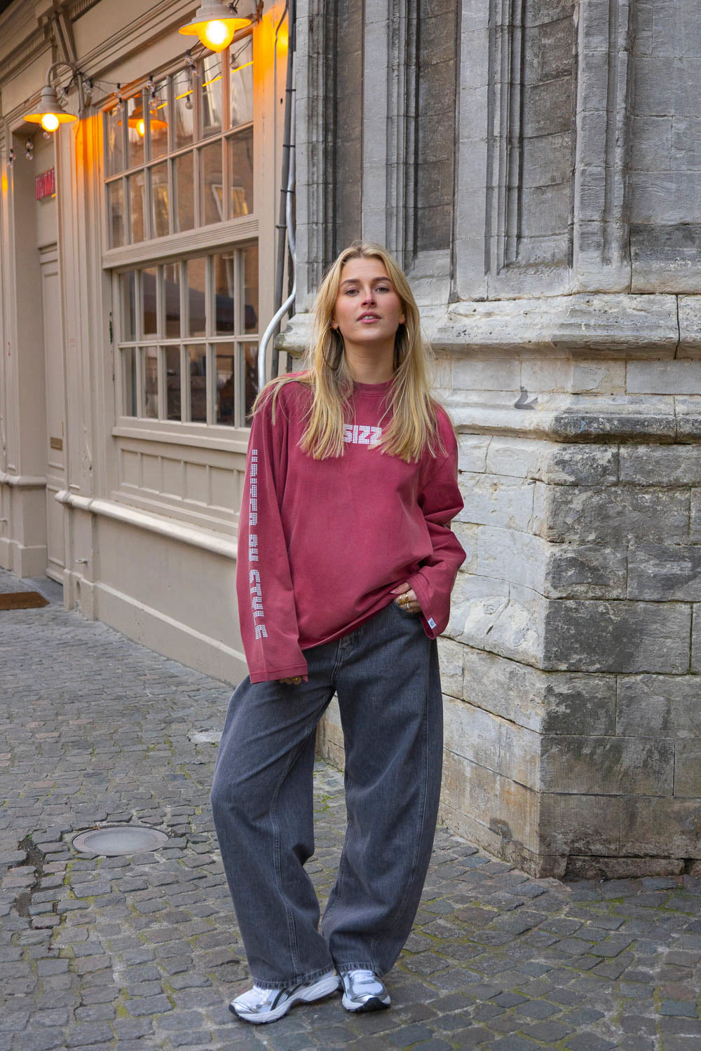 SIZZ Edge Longsleeve Burgundy