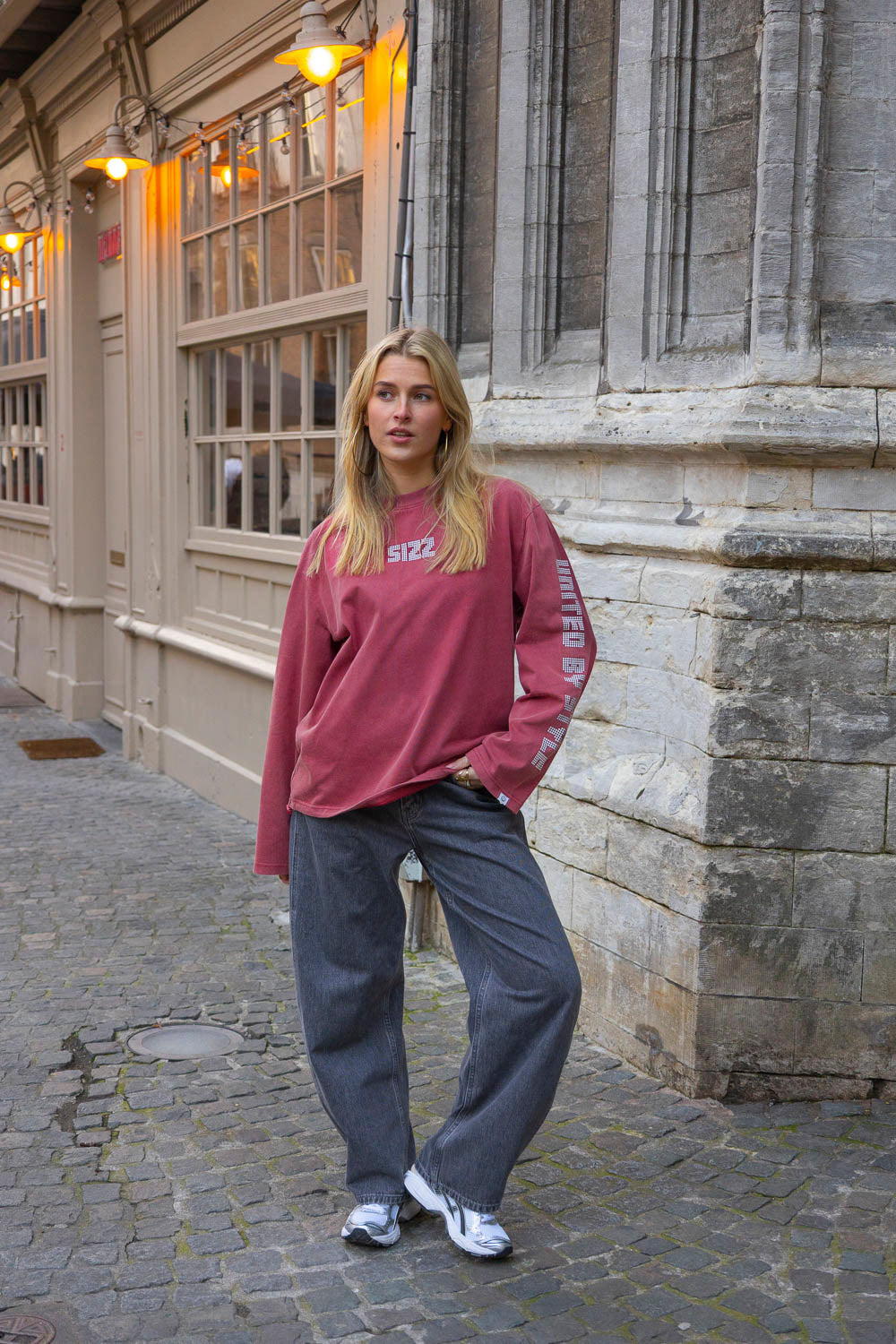 SIZZ Edge Longsleeve Burgundy