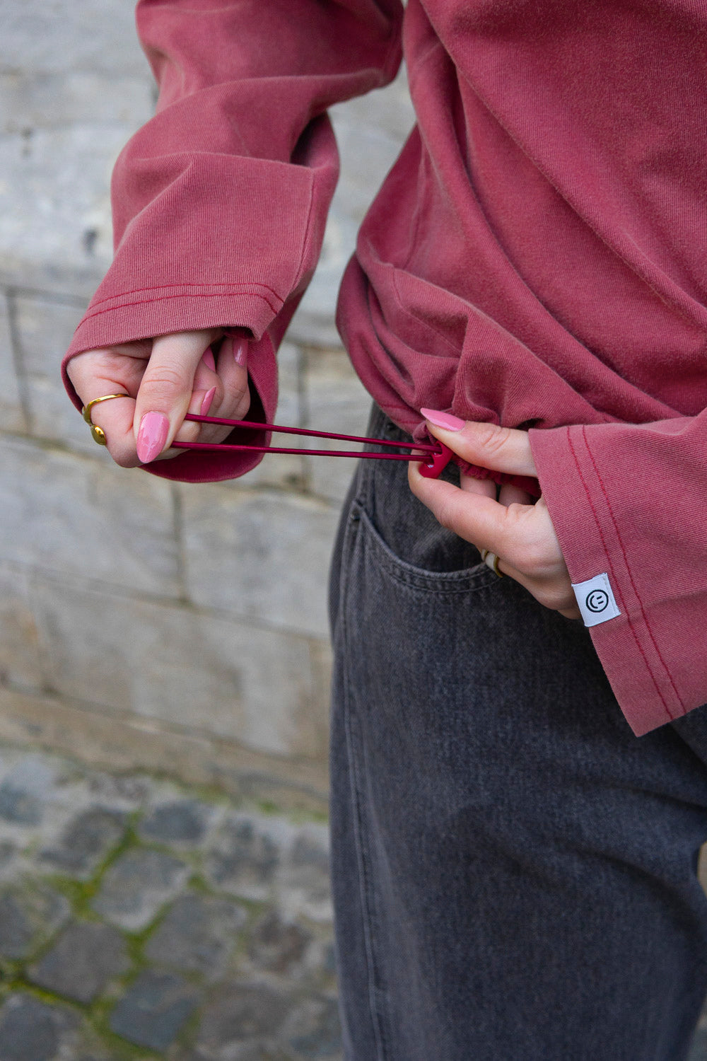 SIZZ Edge Longsleeve Burgundy