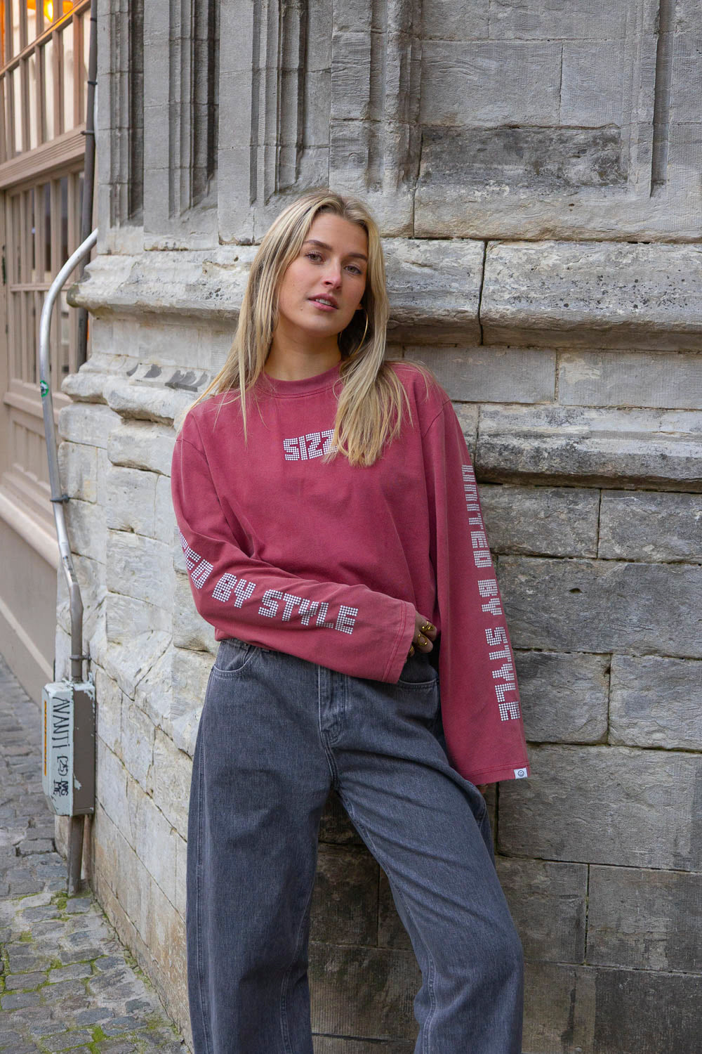 SIZZ Edge Longsleeve Burgundy