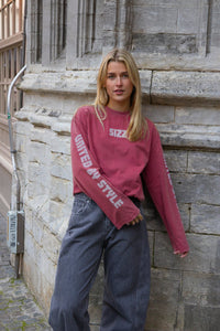 SIZZ Edge Longsleeve Burgundy