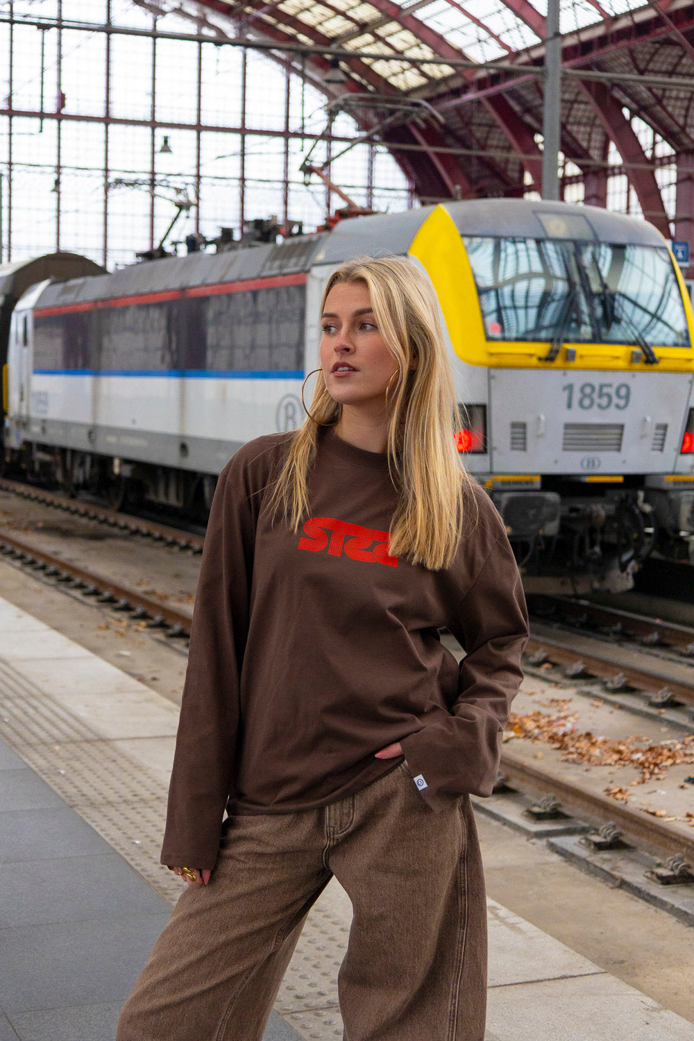 Trace Longsleeve Bruin