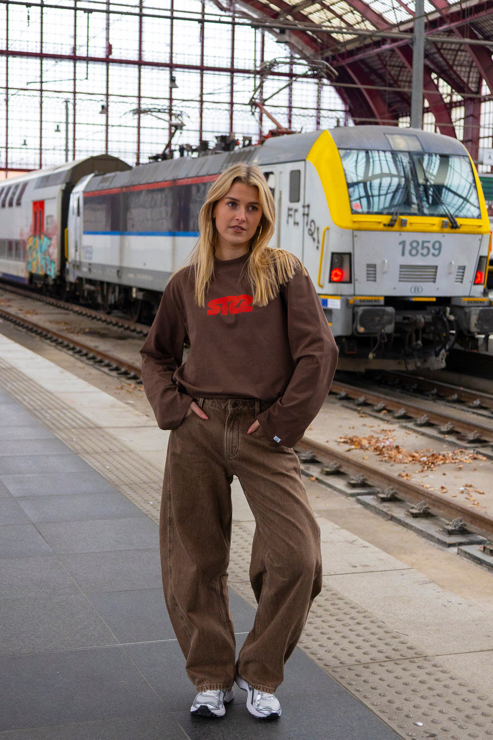 Trace Longsleeve Bruin