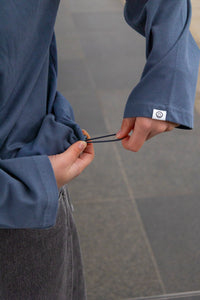 Badge Longsleeve Blauw