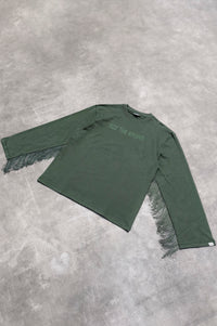 SIZZ THE BRAND Longsleeve Fringes Green