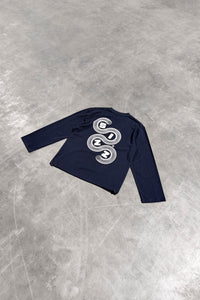 SIZZ Motion Langarmshirt Dunkelblau