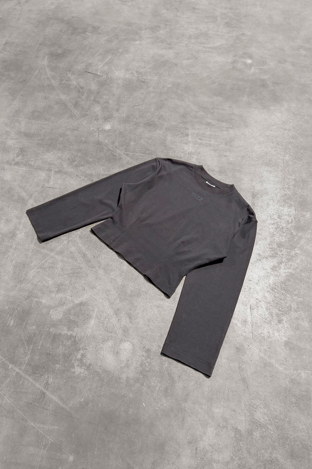 Tailored Longsleeve Donker Grijs
