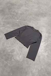 Tailored Longsleeve Donker Grijs