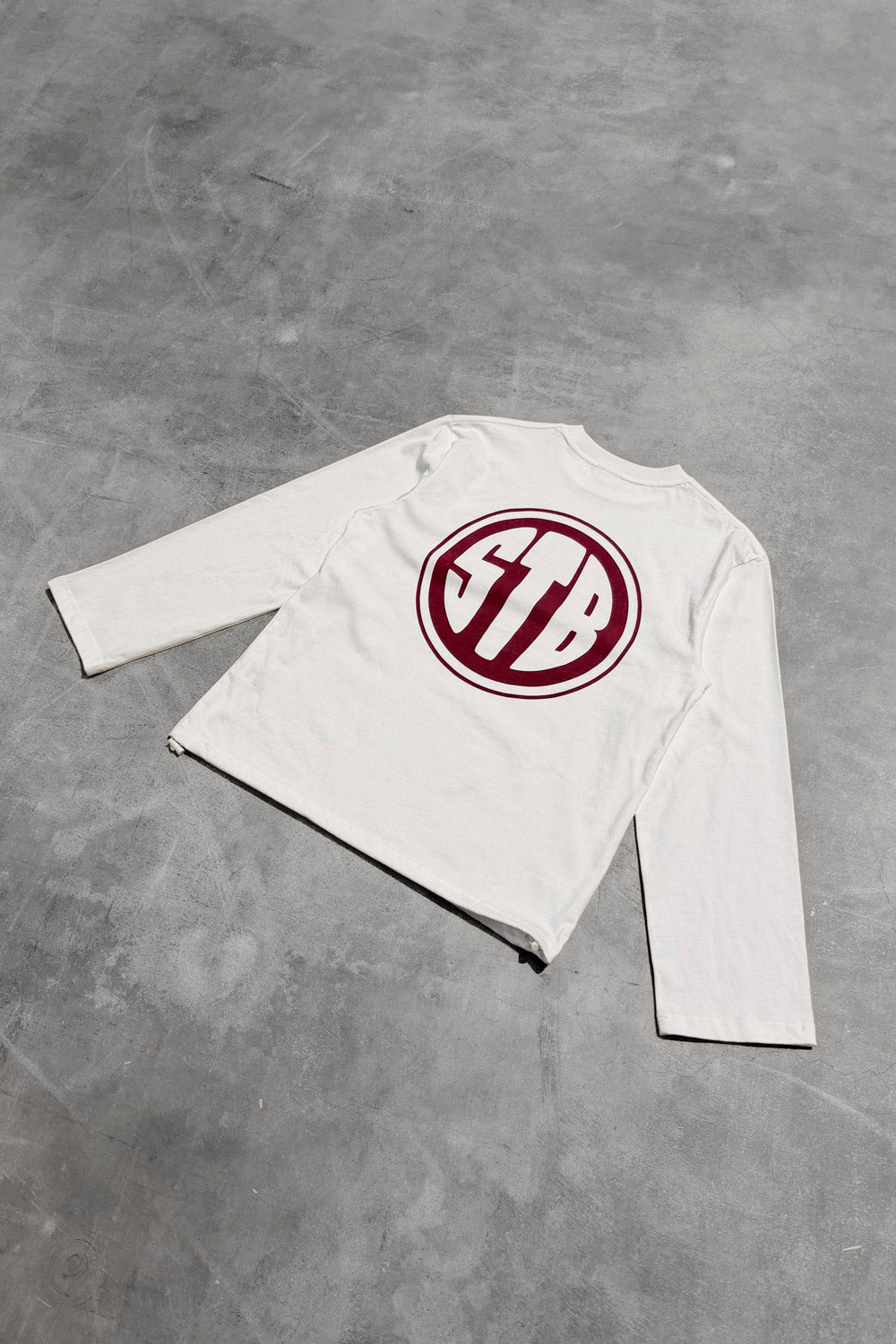 Badge Longsleeve Wit