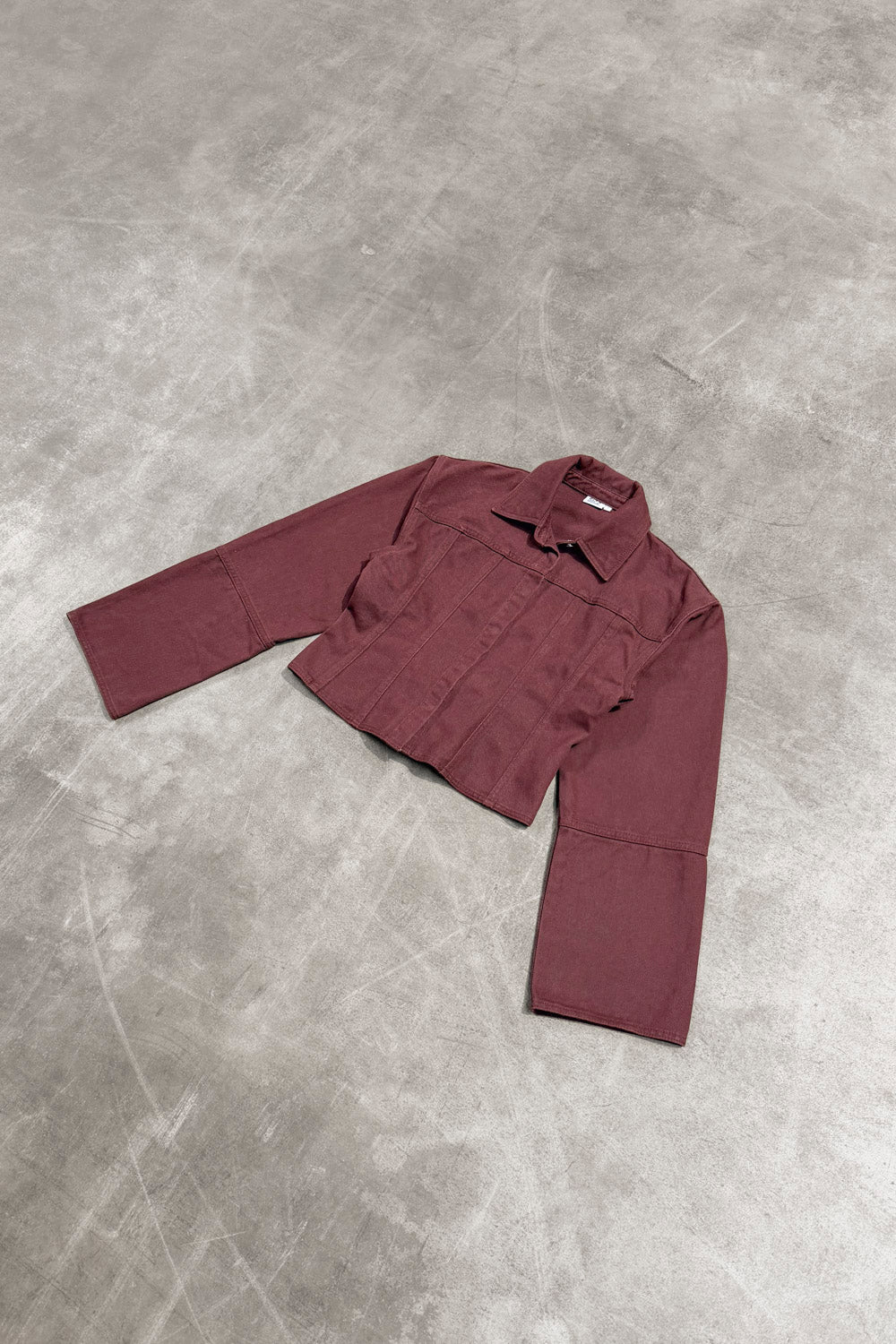 Frame Denim Blouse Burgundy