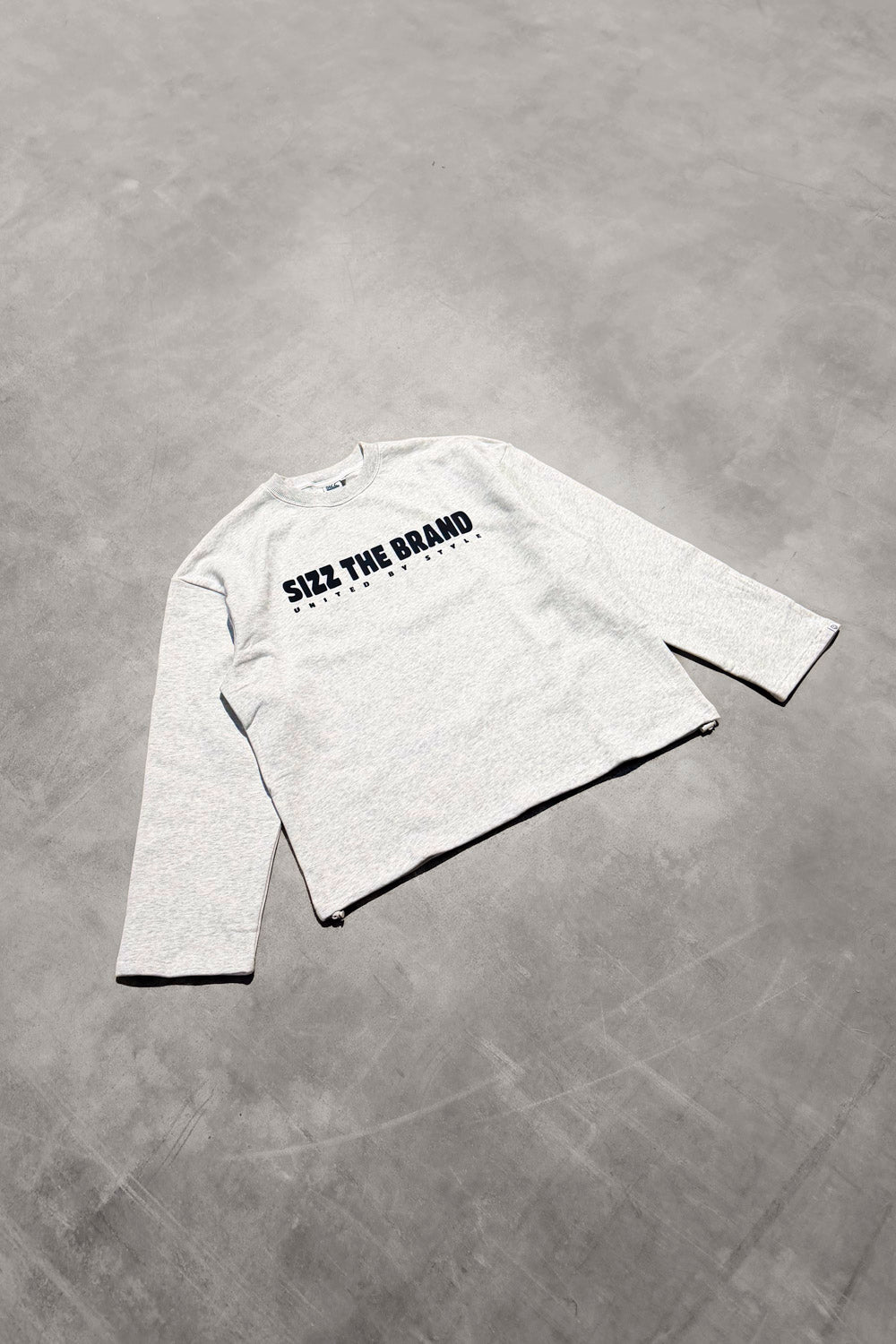 Urban SIZZ THE BRAND Sweater Grey