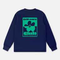 Self-Care Club Longsleeve Navy