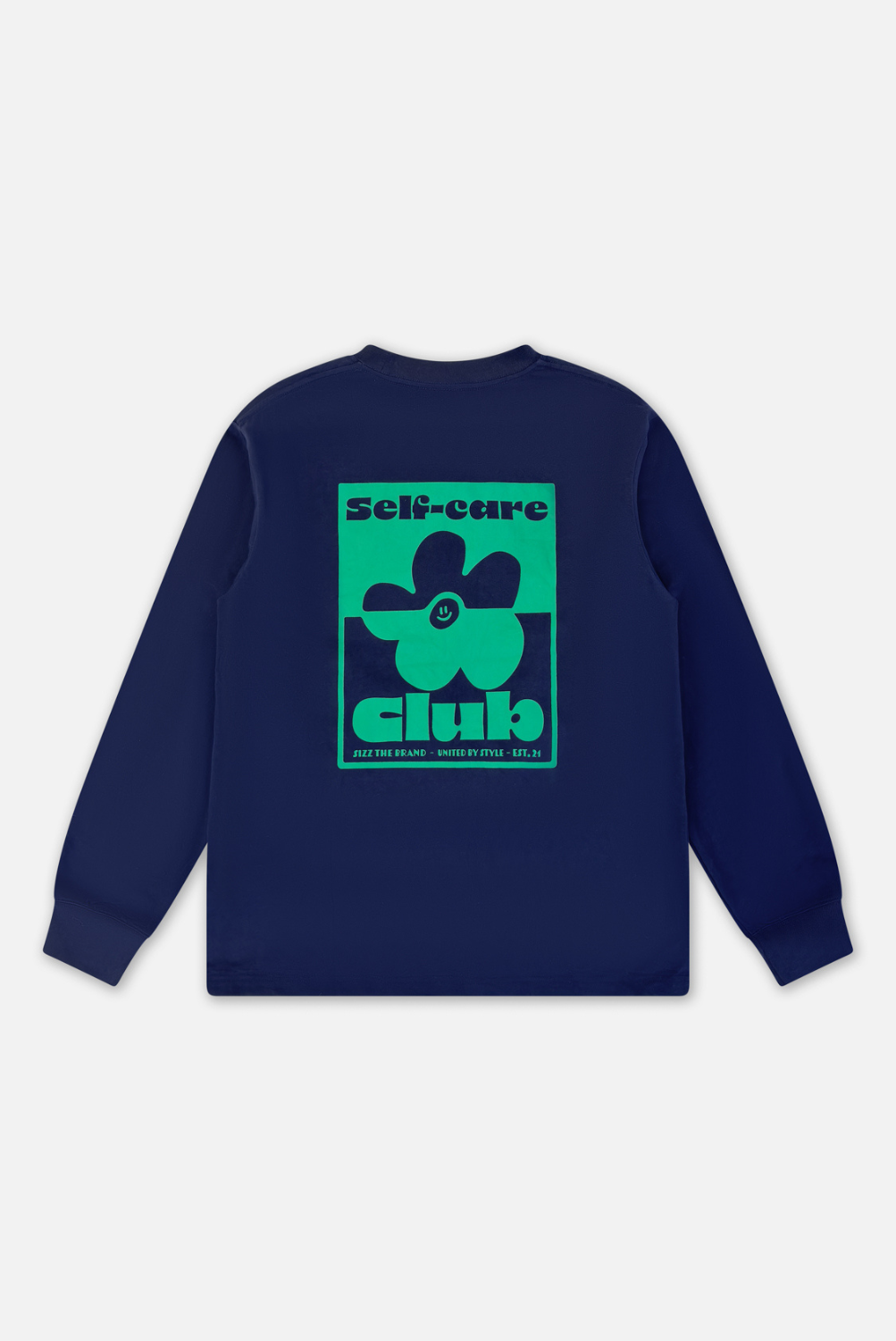 Self-Care Club Longsleeve Navy