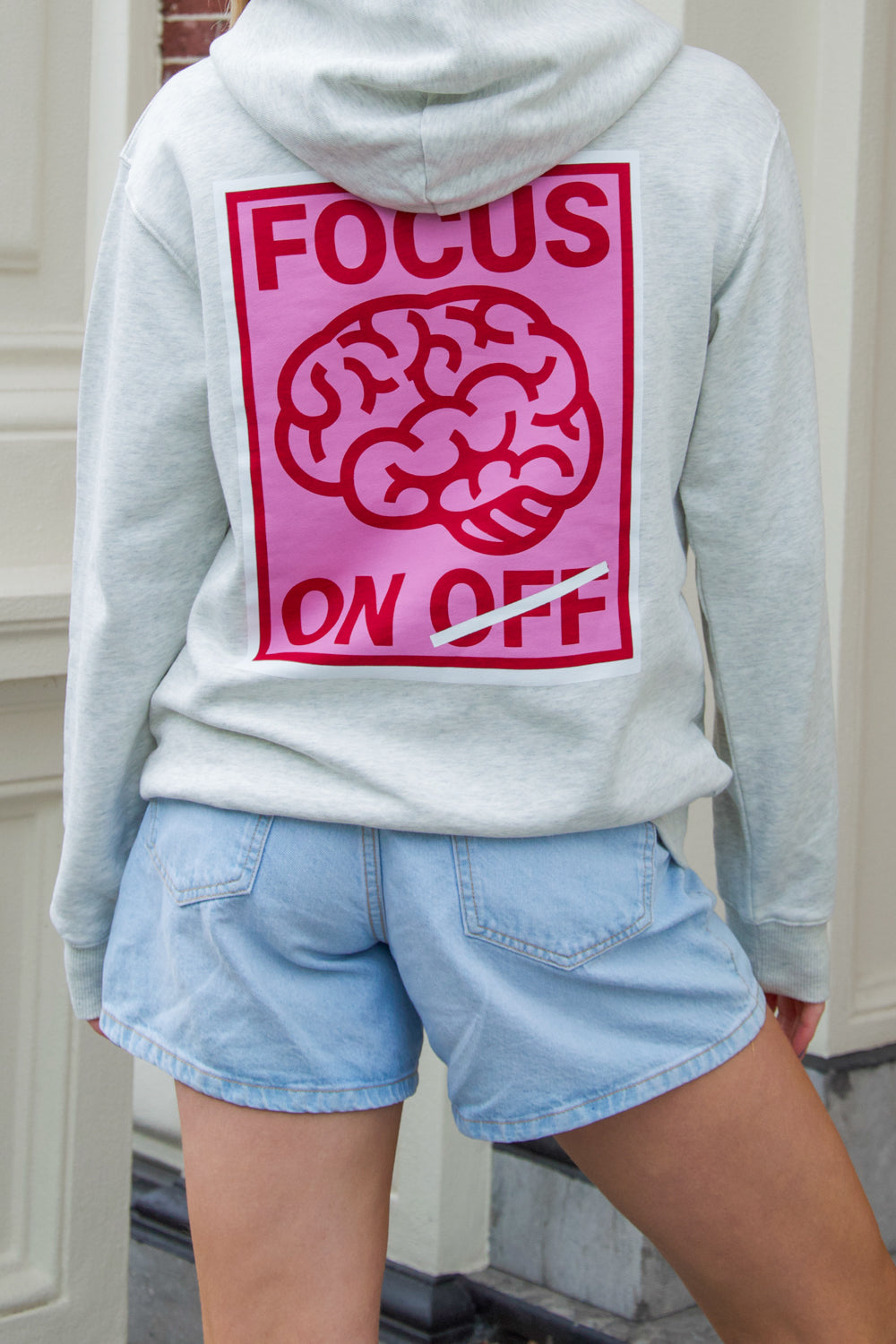 Focus Hoodie Grey SIZZ the brand