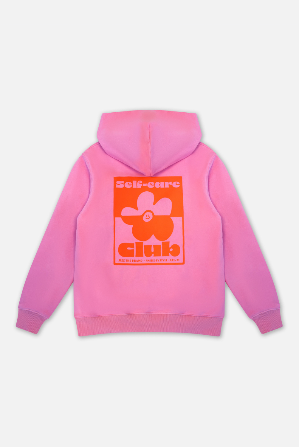 Self-Care Club Hoodie Pink