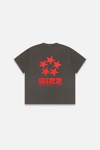 SIZZ 5 Stars T-Shirt Braun