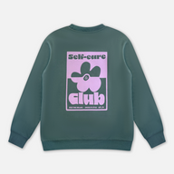 Self-Care Club Sweater Green