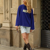 UNITED BY STYLE Longsleeve Blue