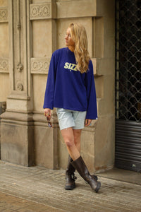 UNITED BY STYLE Longsleeve Blue