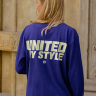 UNITED BY STYLE Longsleeve Blue