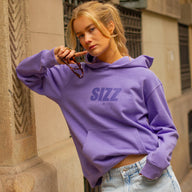 UNITED BY STYLE Hoodie Purple