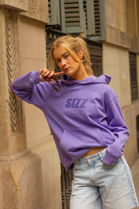 UNITED BY STYLE Hoodie Purple
