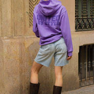 UNITED BY STYLE Hoodie Purple