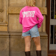 UNITED BY STYLE Longsleeve Pink