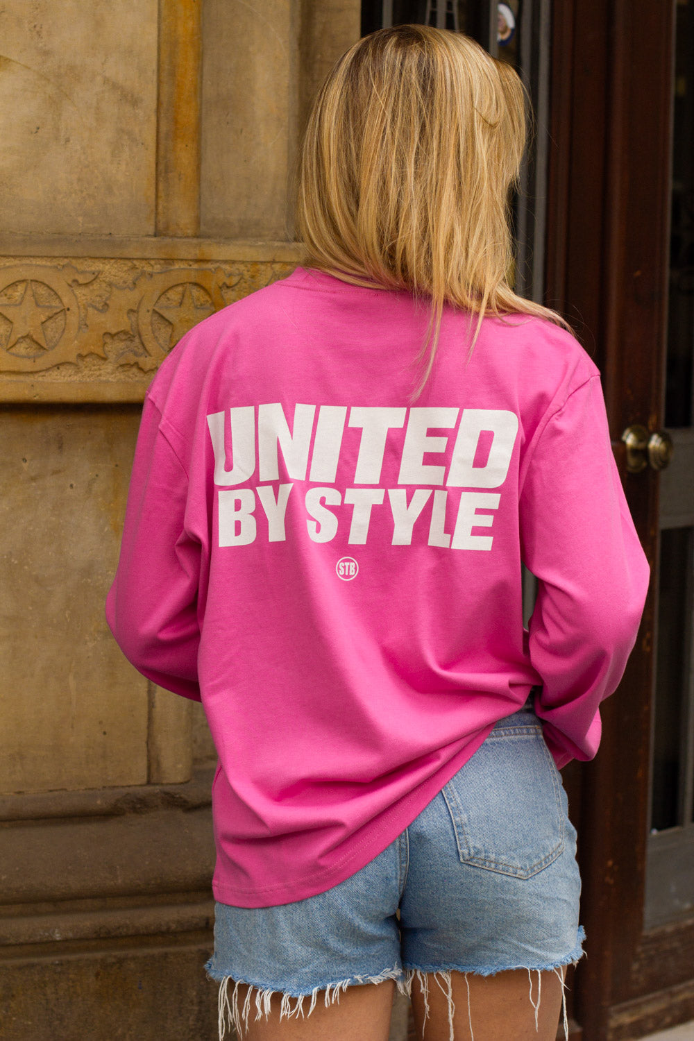 UNITED BY STYLE Longsleeve Pink