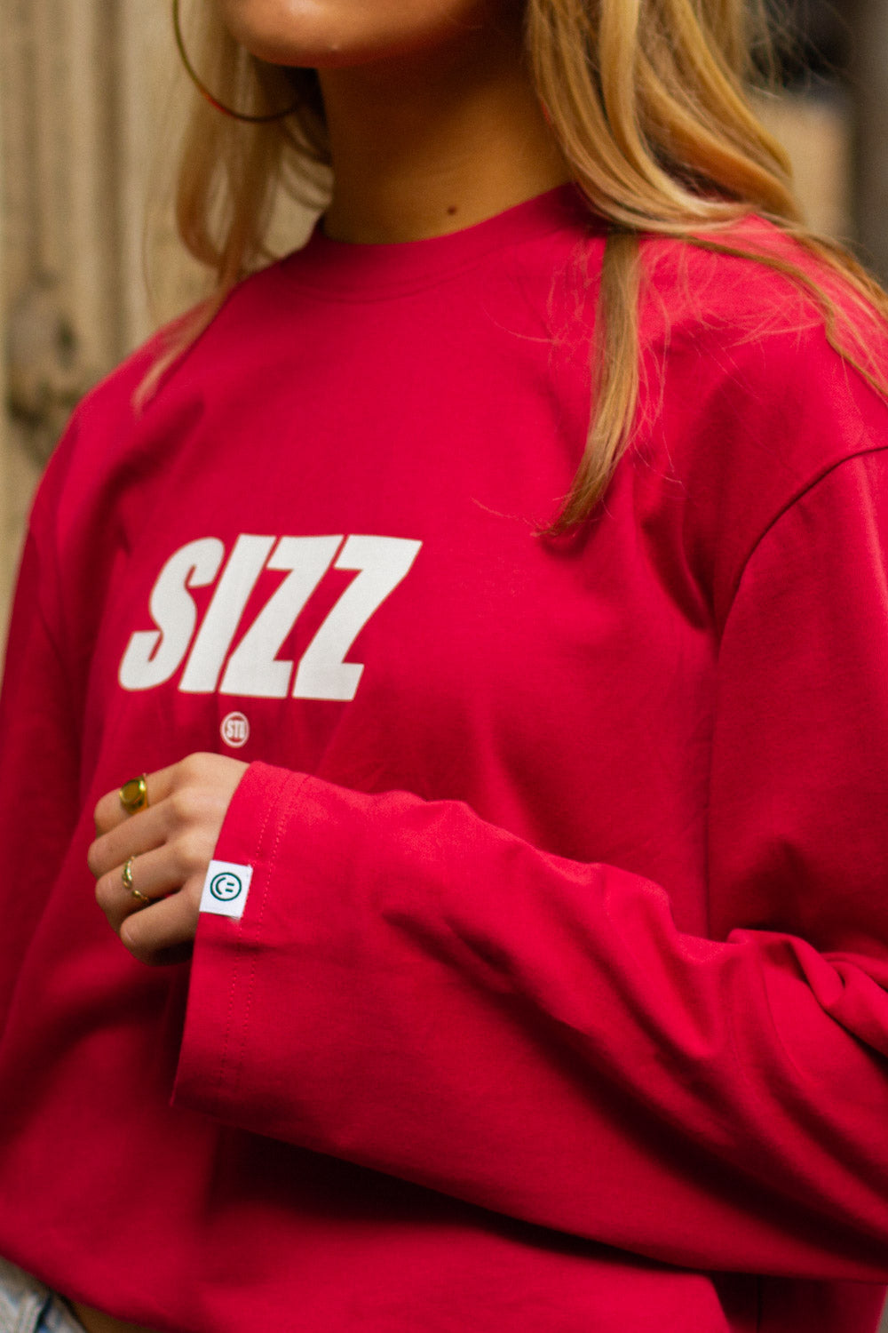 UNITED BY STYLE Longsleeve Red