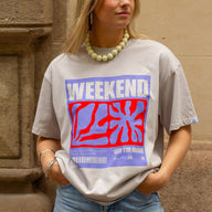 Weekend At Sea T-shirt grey