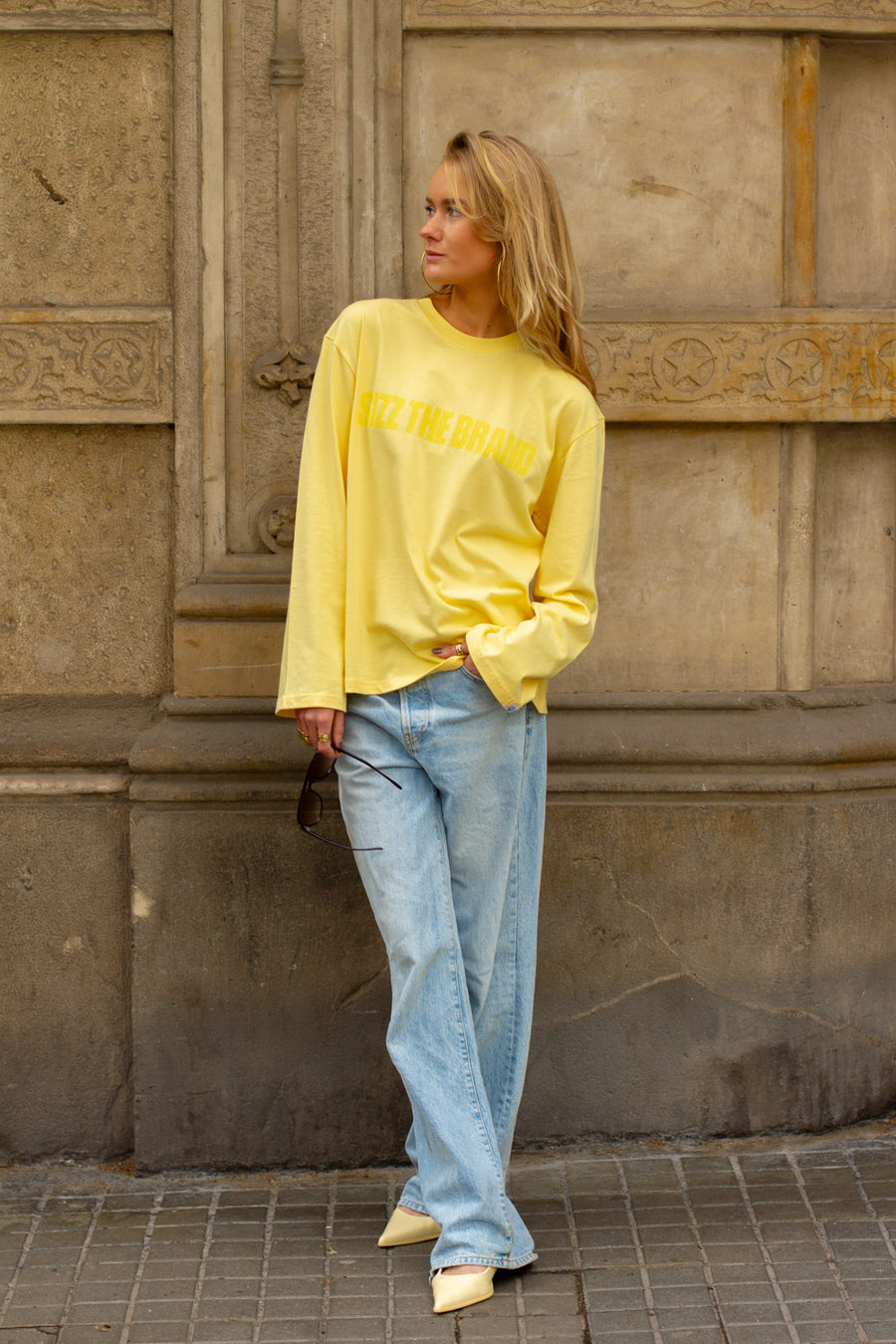 SIZZ THE BRAND Longsleeve Yellow