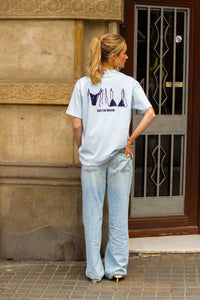 Bikini T-Shirt Hellblau