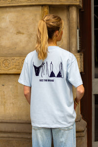 Bikini T-Shirt Hellblau