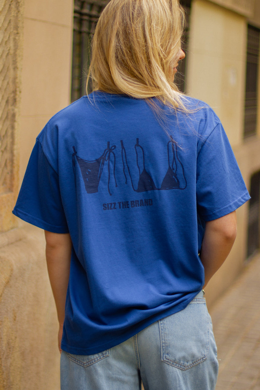 Bikini T-shirt Blue