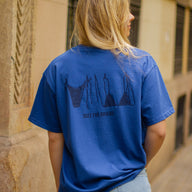 Bikini T-shirt Blue