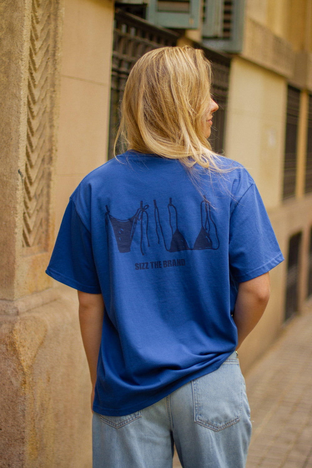 Bikini T-shirt Blue