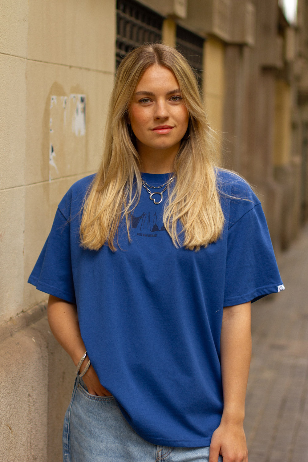 Bikini T-shirt Blue