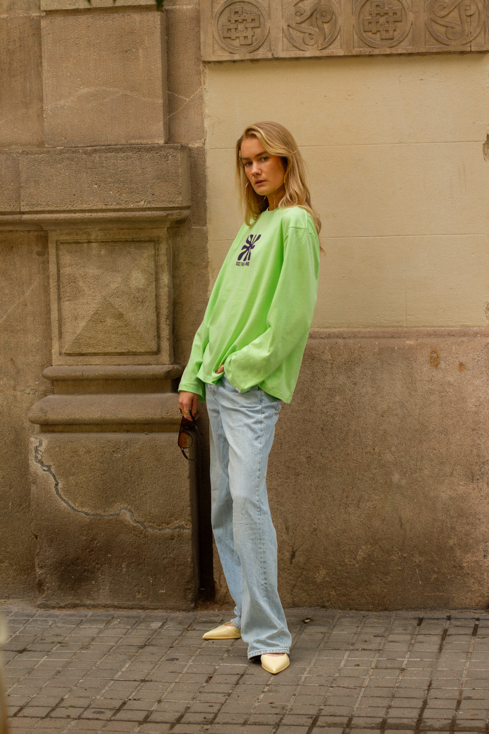 Coral Longsleeve Lime