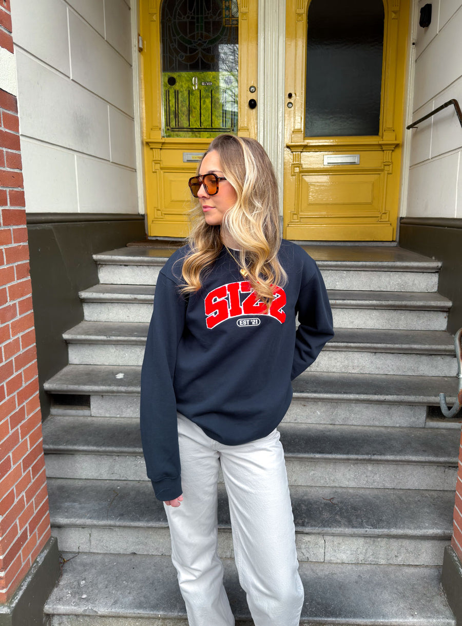 College Sweater Navy