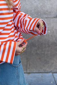 Classic Striped Longsleeve Oranje